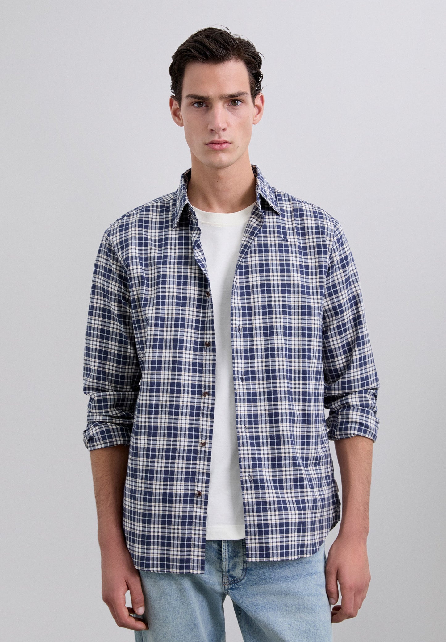 SHIRT MET SCHOTSE RUITJESPRINT
