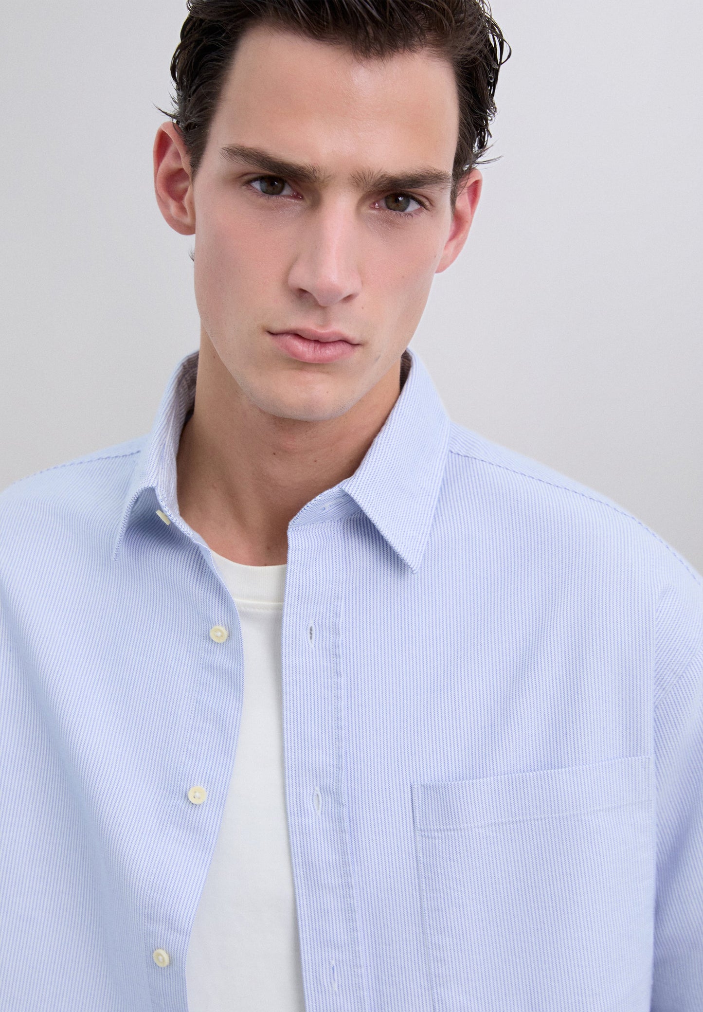CHEMISE RAYURES LOGO