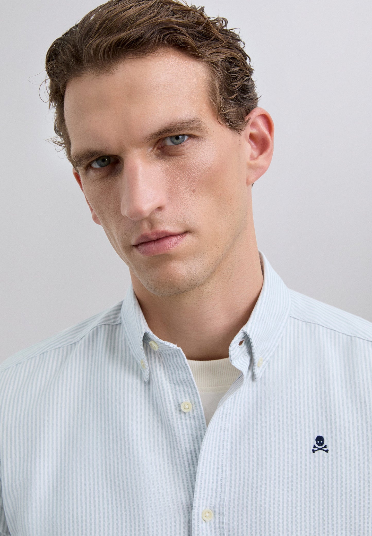 CHEMISE OXFORD À RAYURES