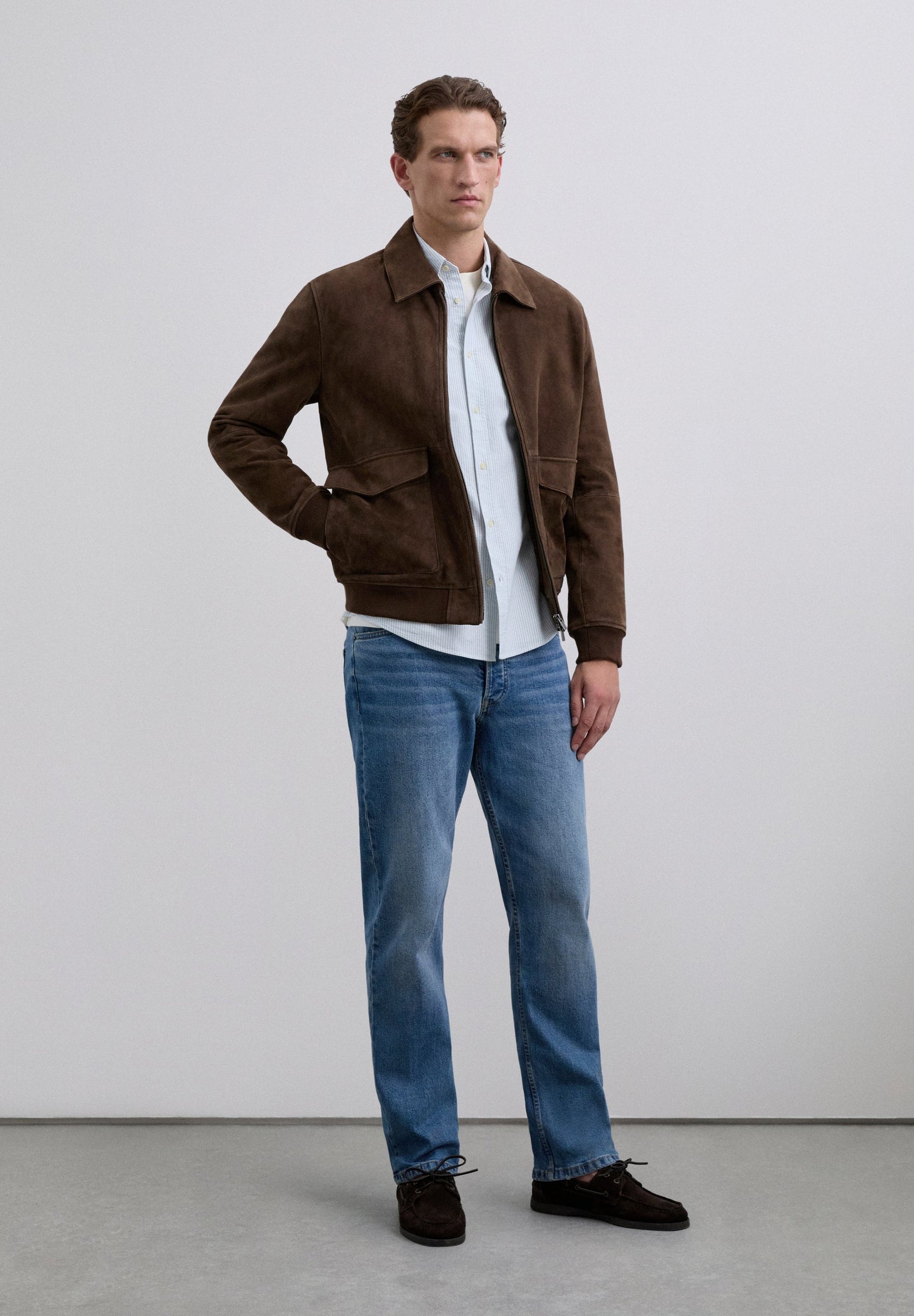 CHEMISE OXFORD À RAYURES