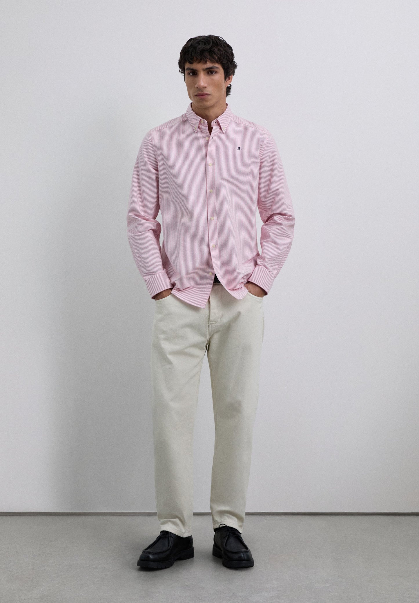 CHEMISE OXFORD À RAYURES
