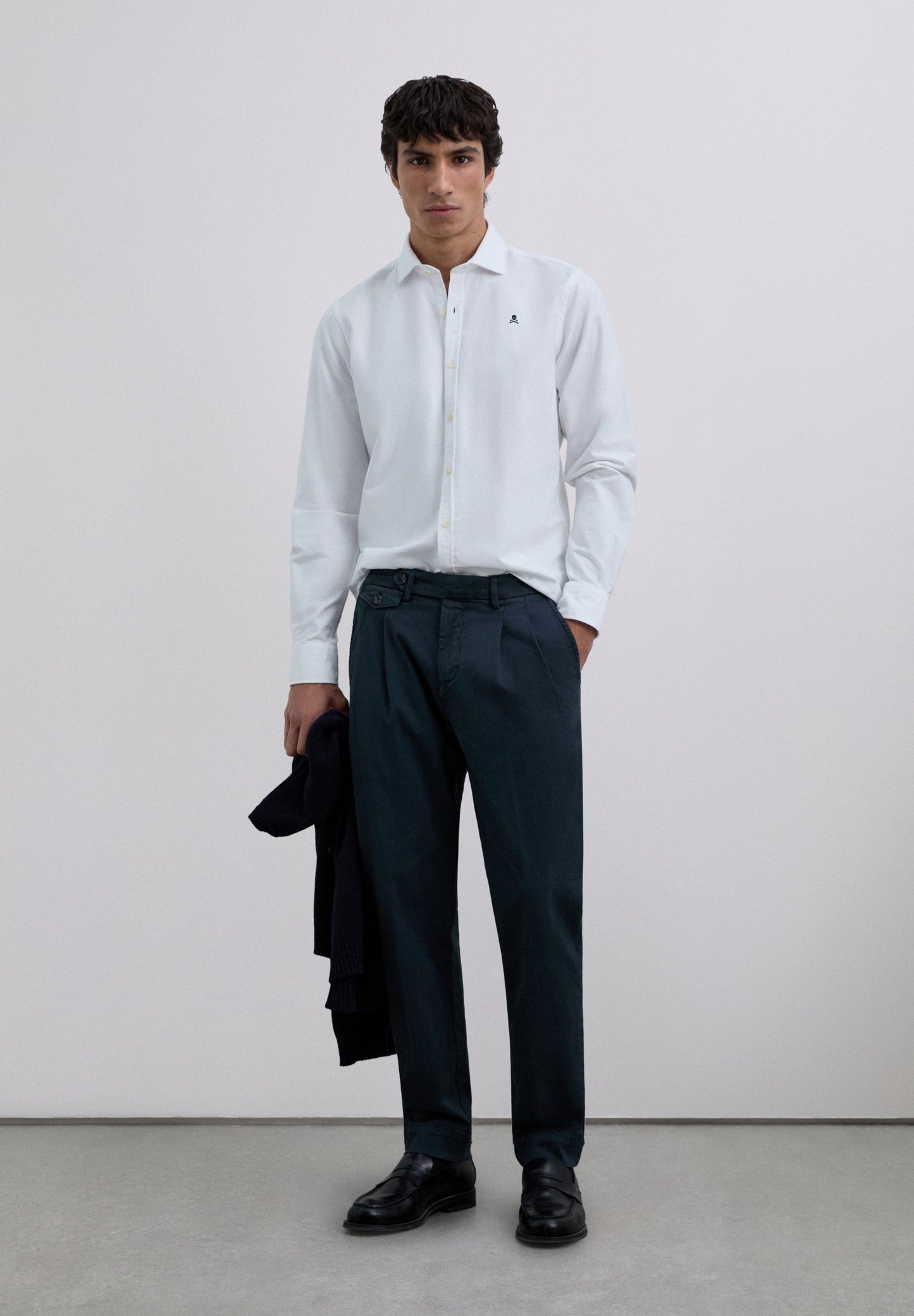 CHEMISE OXFORD SKULL