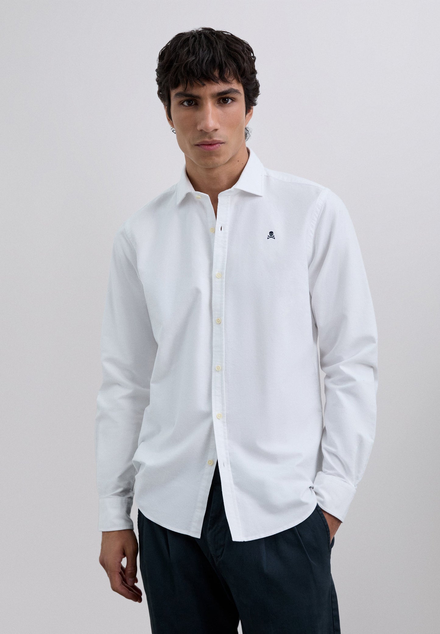 CHEMISE OXFORD SKULL