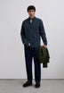 SHIRT MET RUITJESMOTIEF