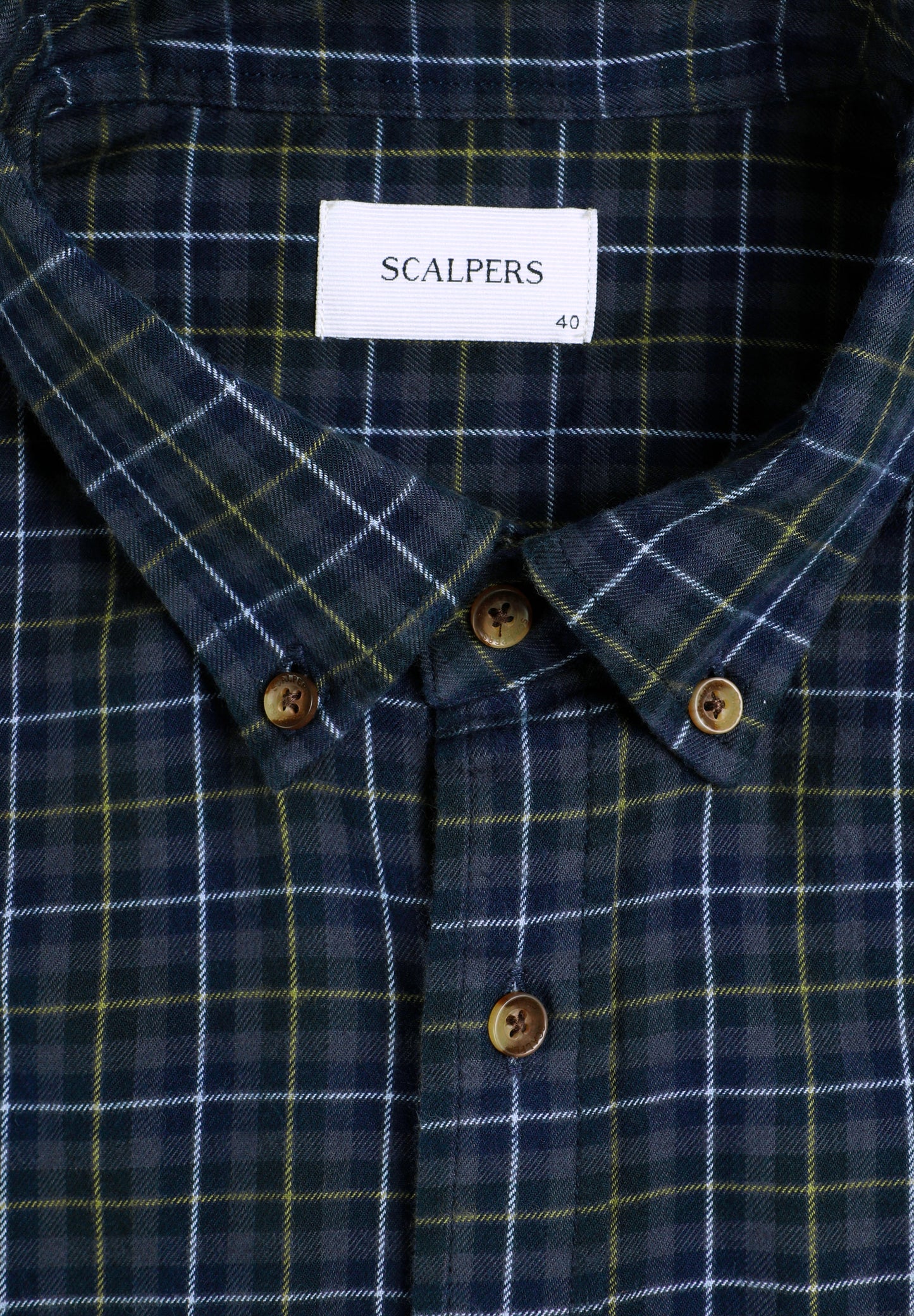 SHIRT MET RUITJESMOTIEF