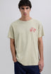 T-SHIRT MIT BAR-PRINT