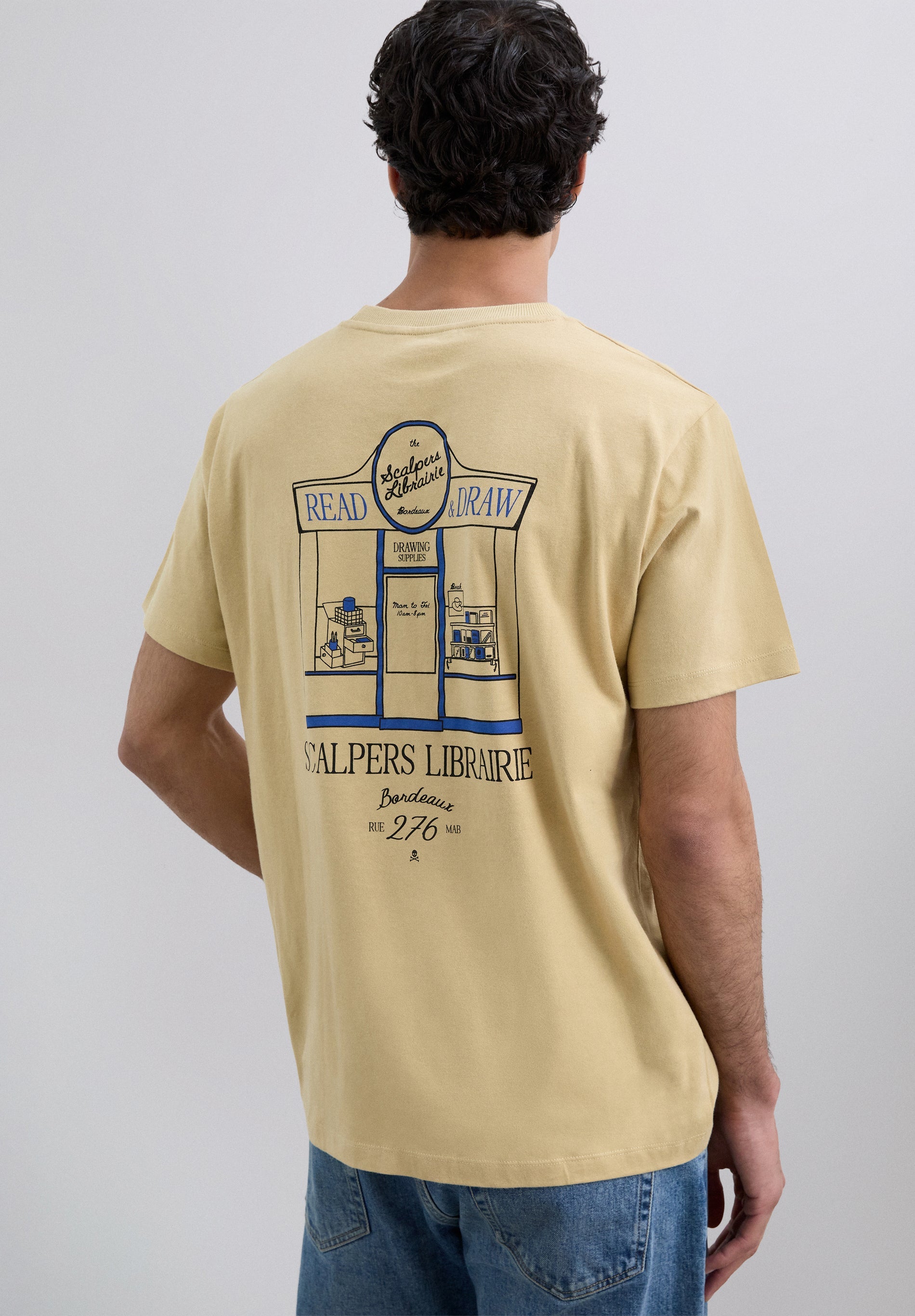 T-SHIRT IMPRIMÉ LIBRAIRIE
