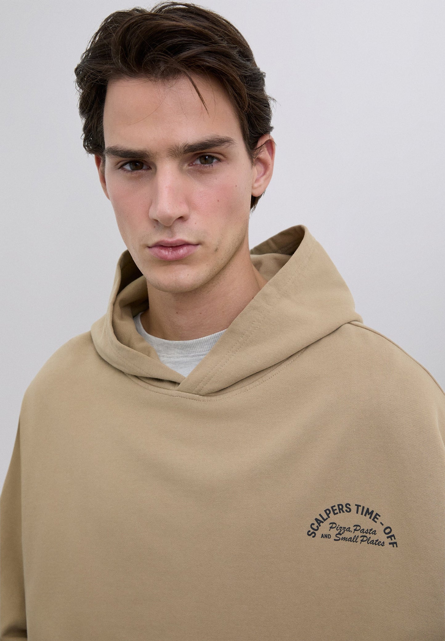 SWEATSHIRT WITH LOGO PRINT