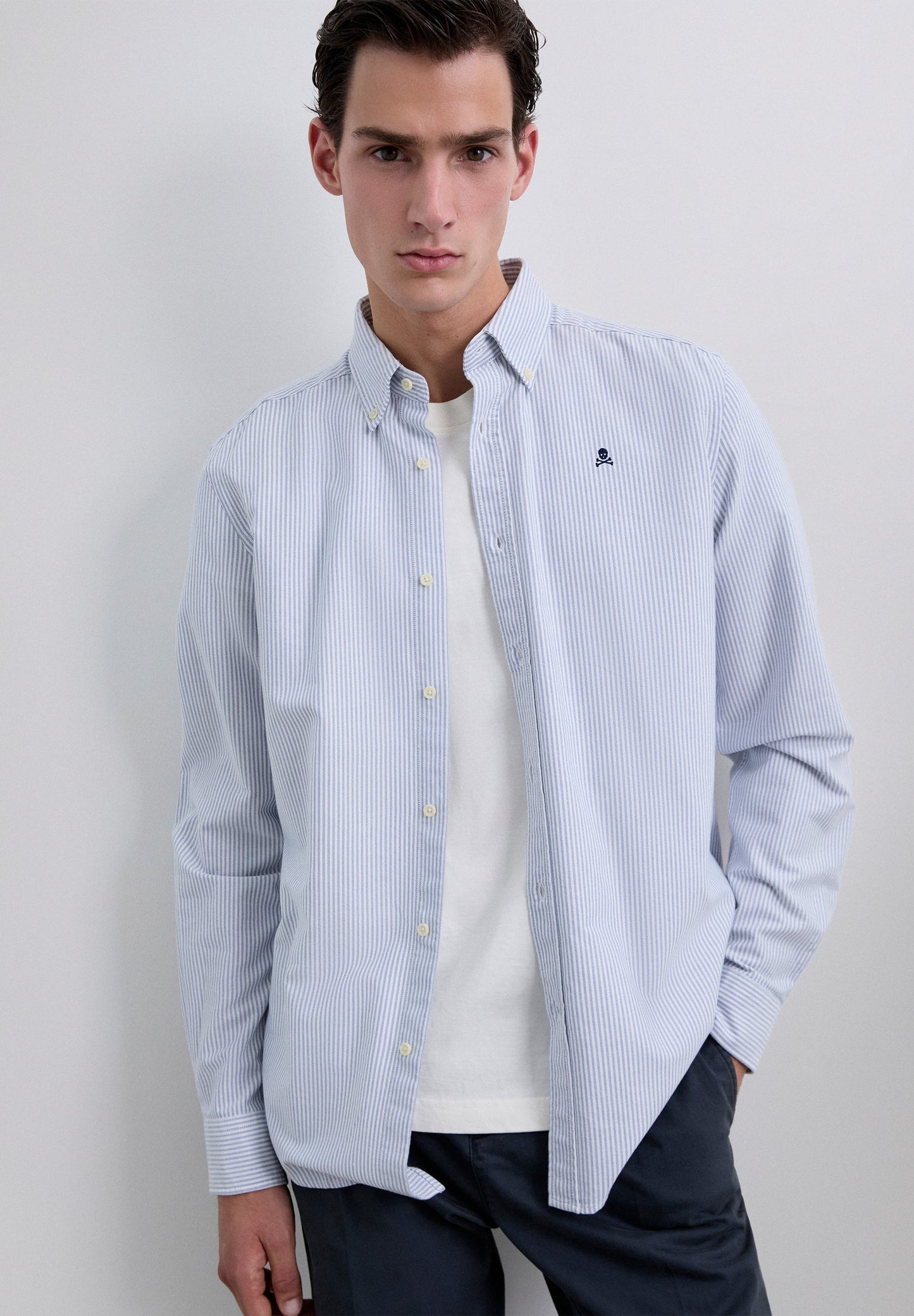 SCNEW OXFORD BD SLIM OE SHIRT