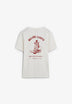 T-SHIRT WITH LOGO PRINT