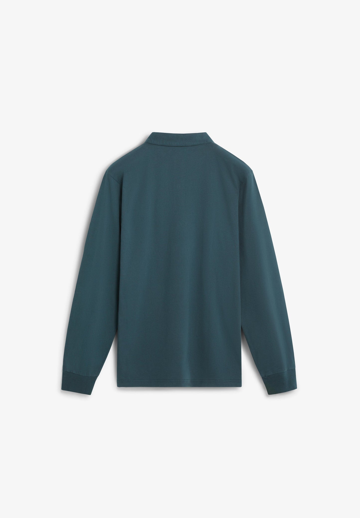 LONG SLEEVE POLO SHIRT WITH SKULL