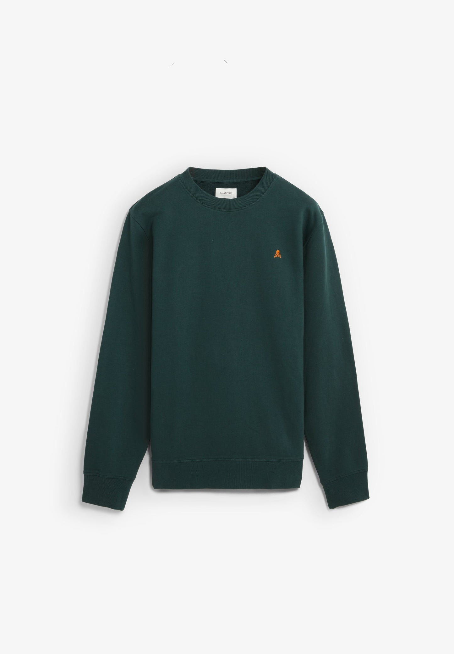 SWEATSHIRT WITH EMBROIDERED SKULL