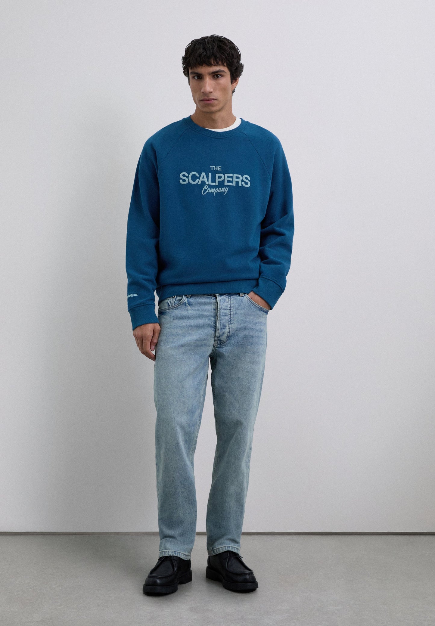 SWEATSHIRT WITH LOGO PRINT