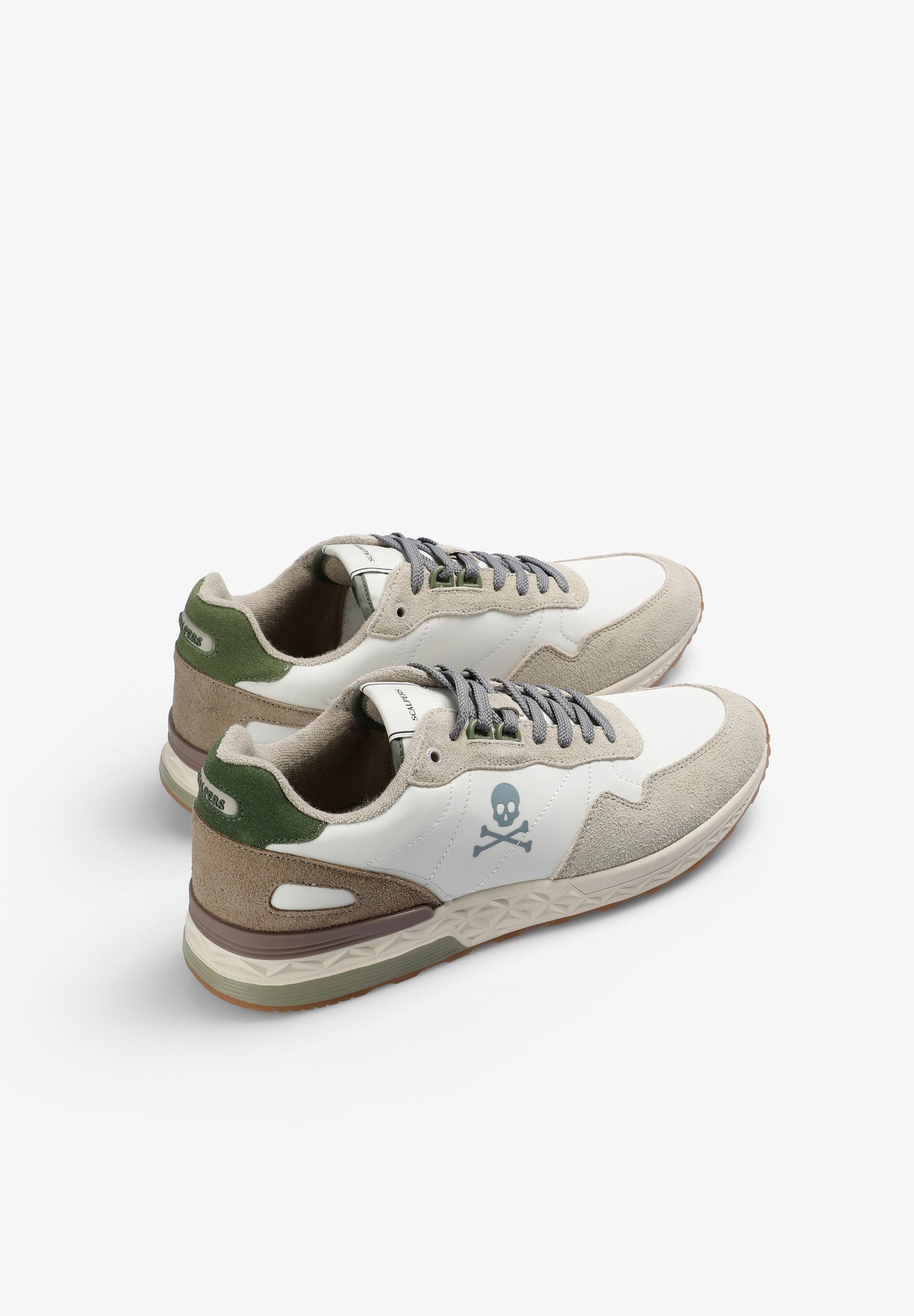 SUEDE SNEAKERS WITH SKULL