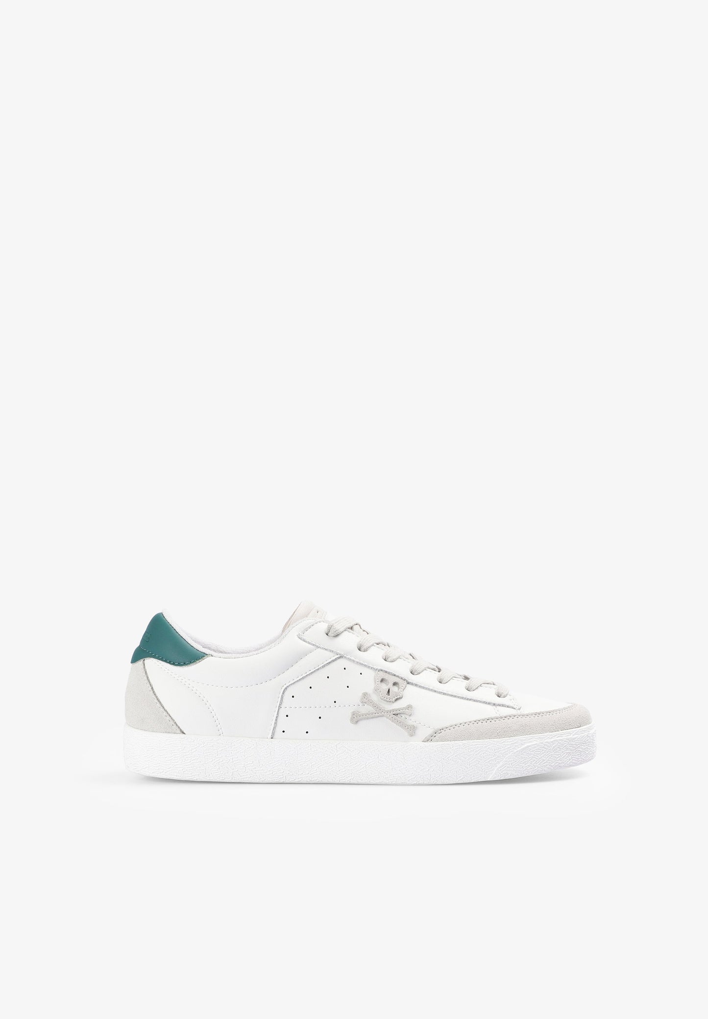 SNEAKERS LEER DOODSHOOFD