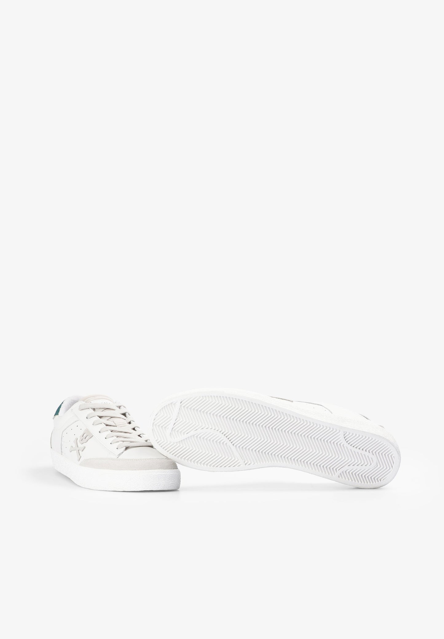 SNEAKERS LEER DOODSHOOFD