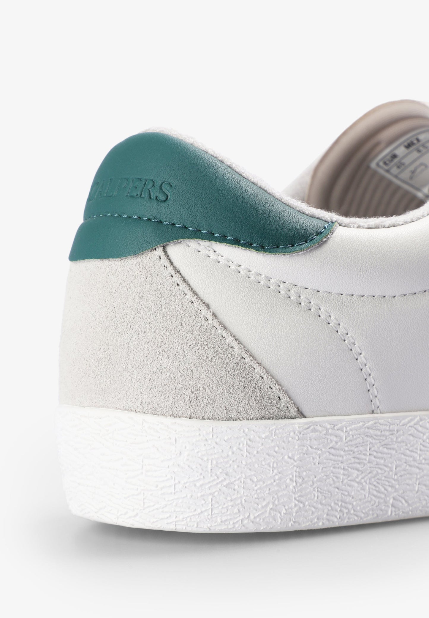 SNEAKERS LEER DOODSHOOFD
