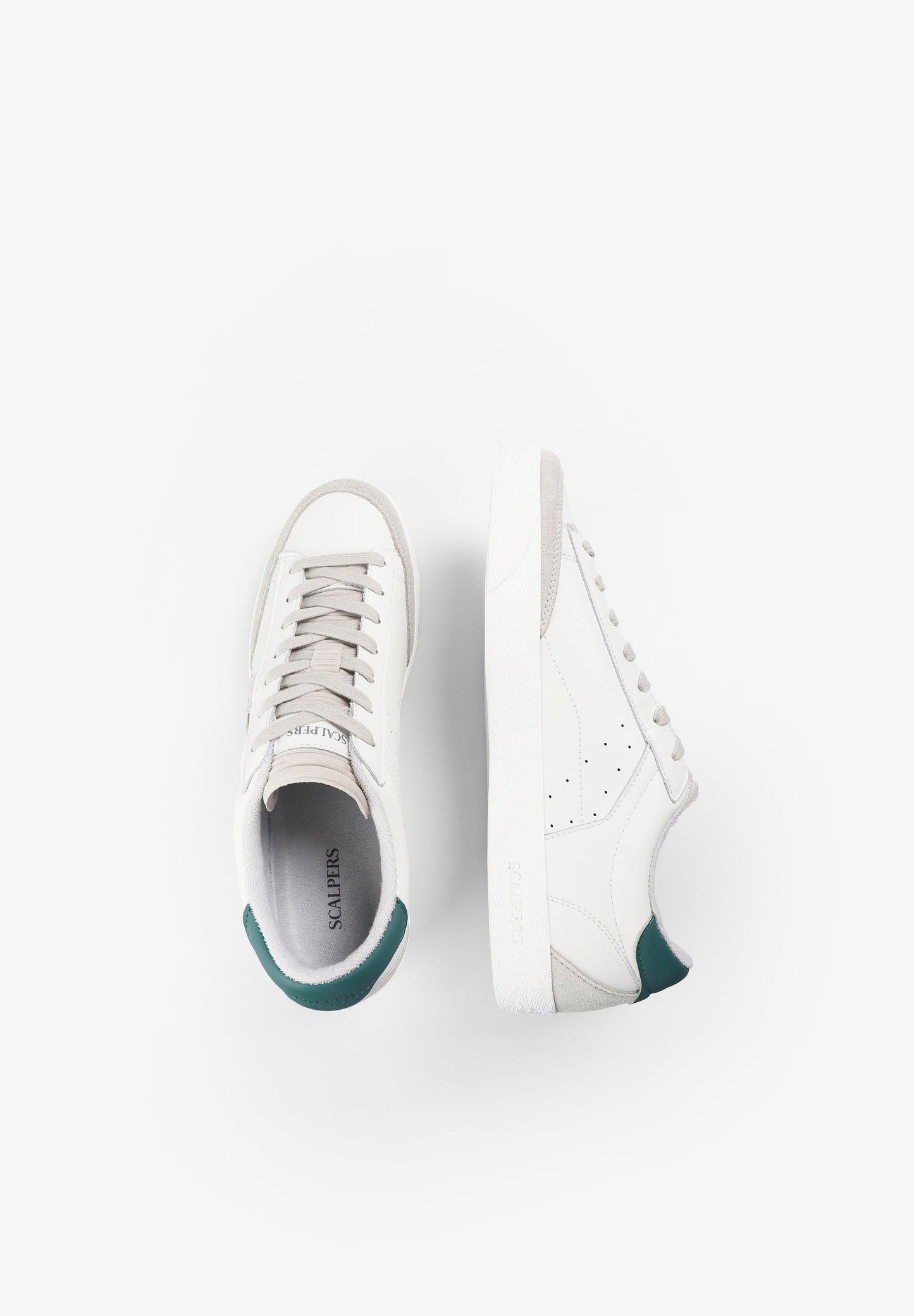 SNEAKERS LEER DOODSHOOFD
