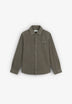 DOODSHOOFD GEBORDUURD CORDUROY OVERHEMD