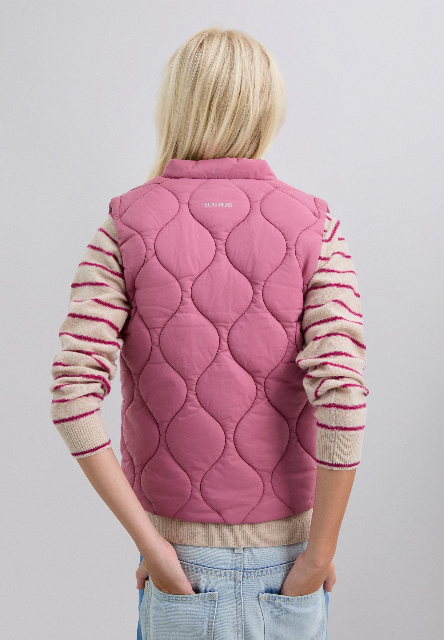 DOUDOUNE SANS MANCHES SKULL