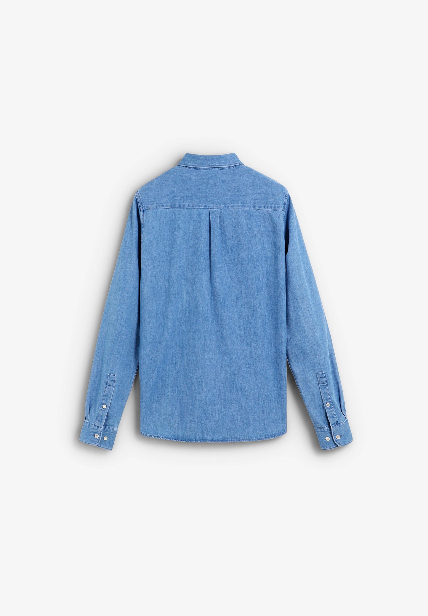 DENIM OVERHEMD ZAKKEN
