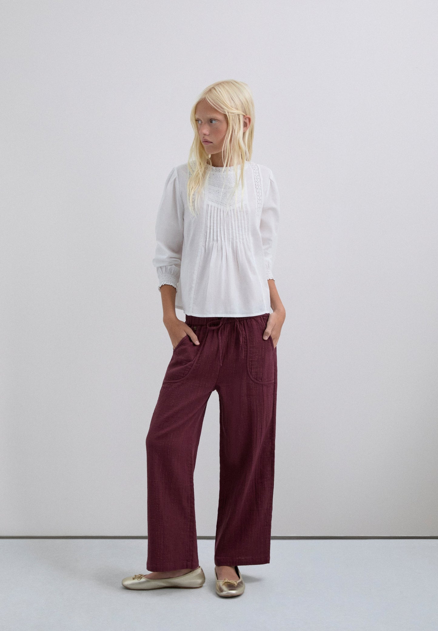 BLOUSE MOTIEVEN KANT