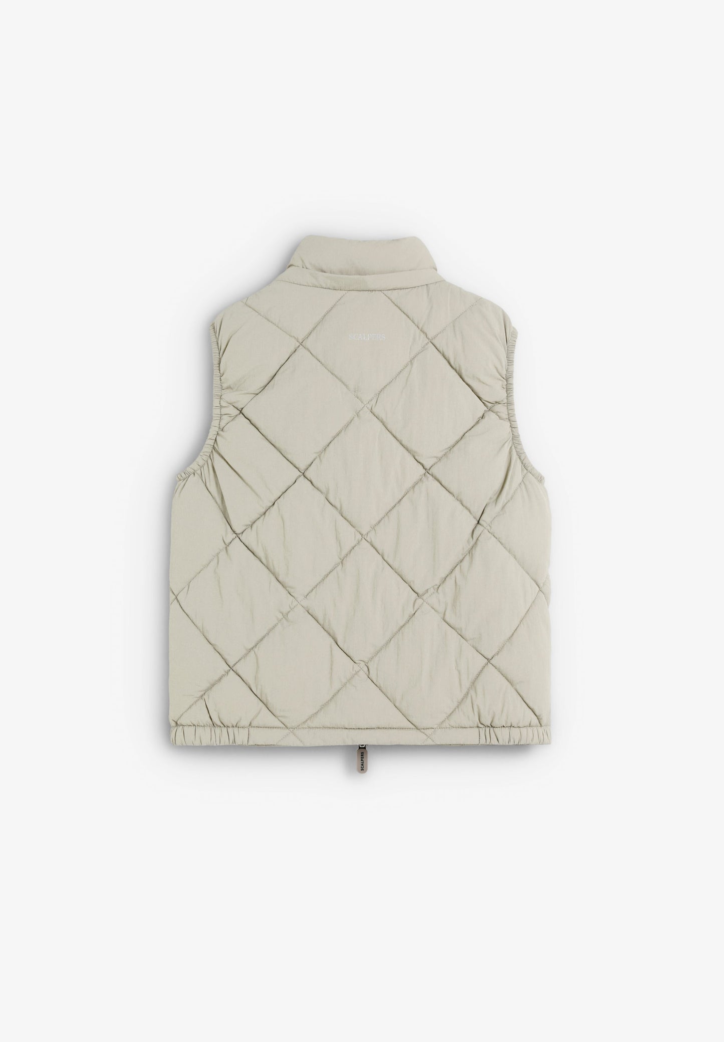BODYWARMER GEWATTEERD CAPUCHON DOODSHOOFD