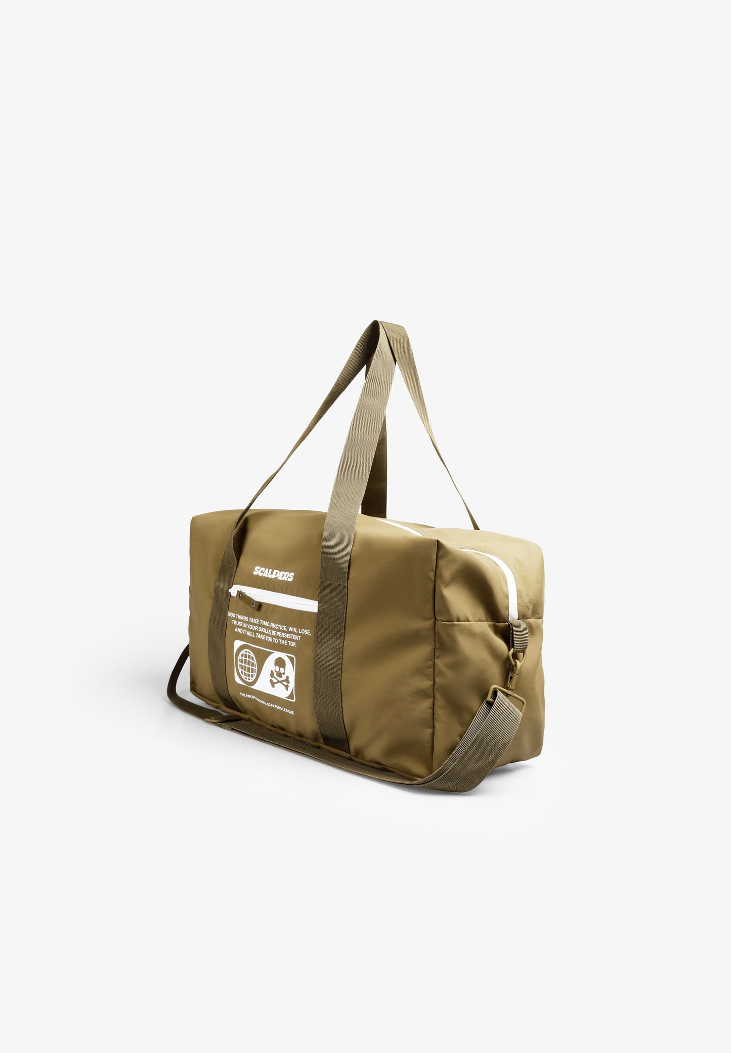 TASCHE AUS TECHNISCHEM GEWEBE MIT PRINT