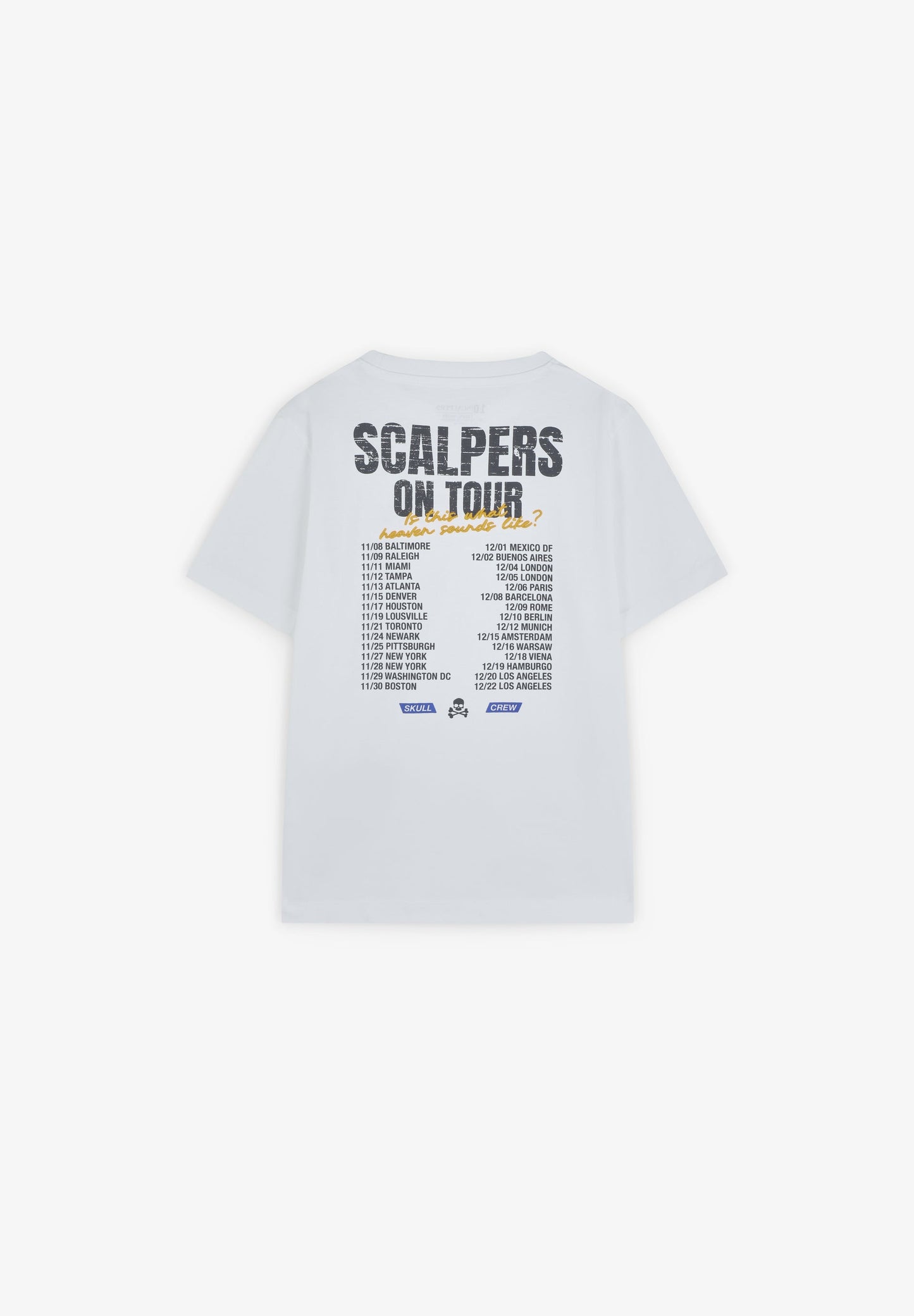 TOUR PRINT T-SHIRT