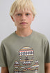 T-SHIRT SKULL IMPRIMÉ