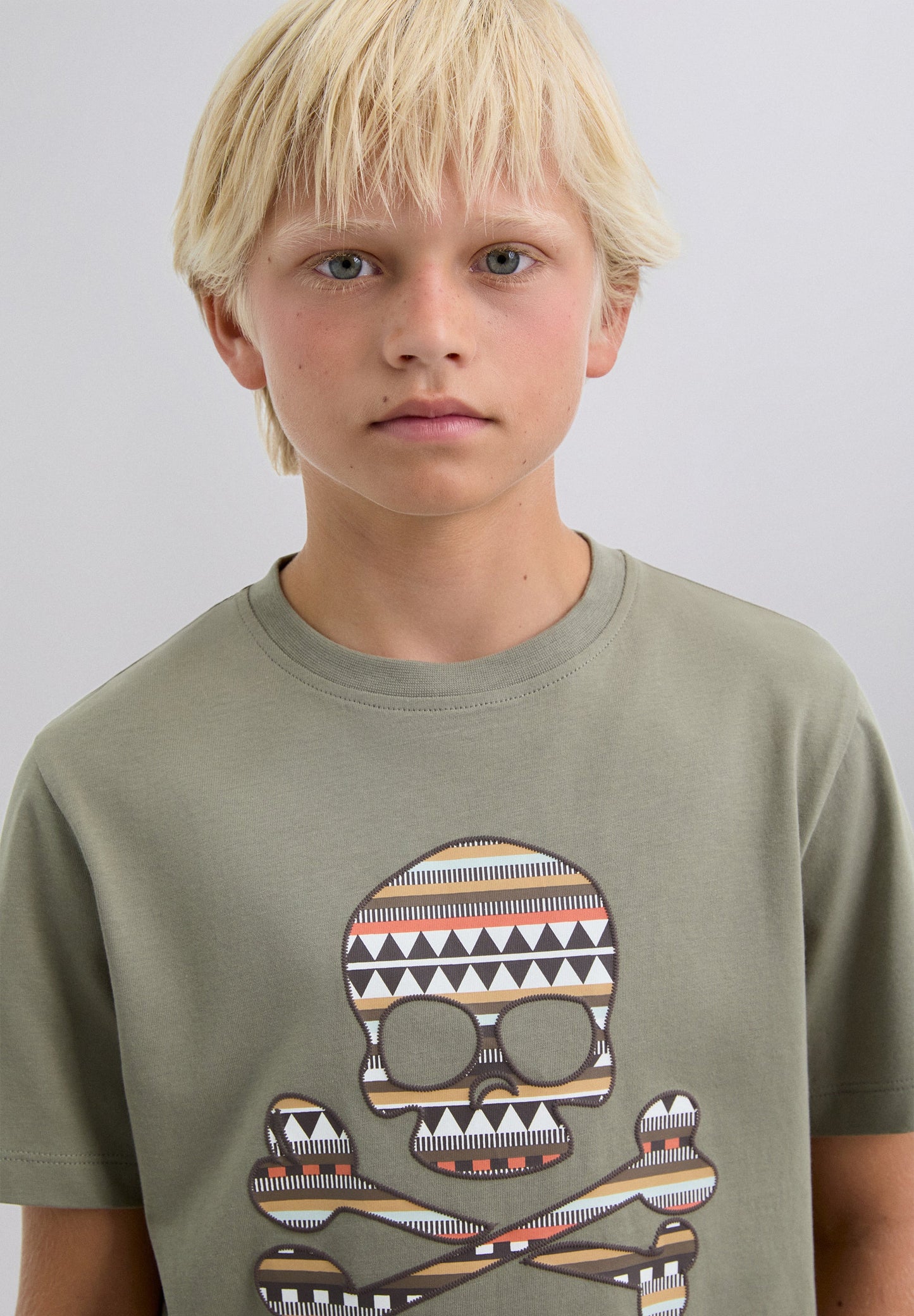 T-SHIRT SKULL IMPRIMÉ