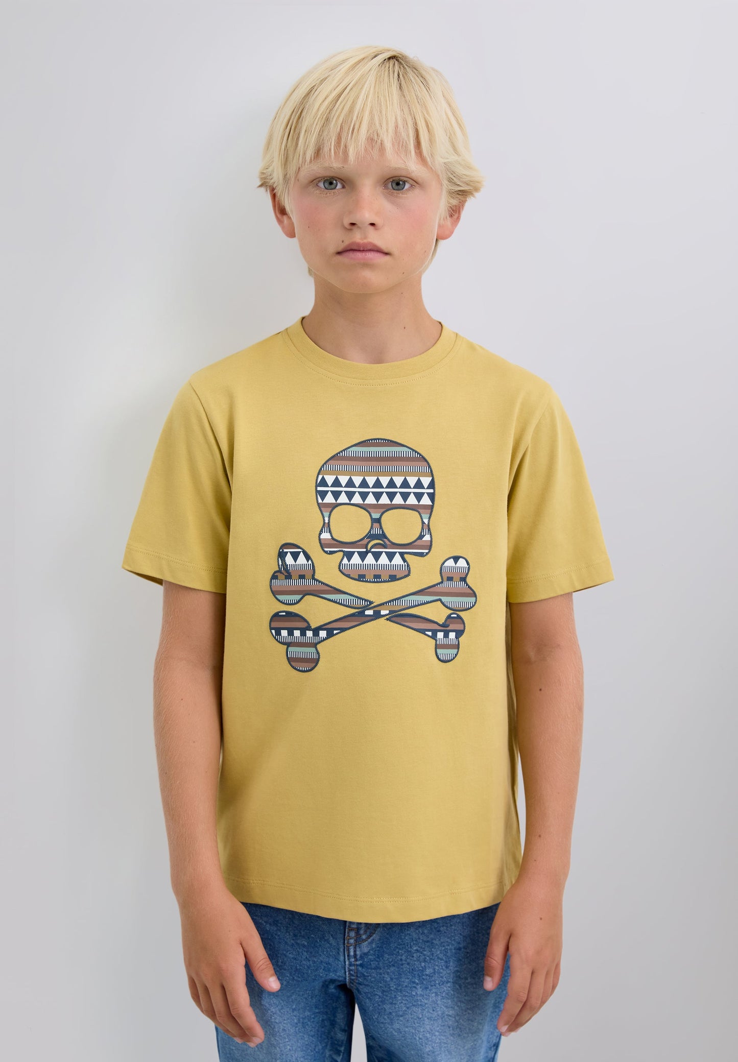 T-SHIRT SKULL IMPRIMÉ