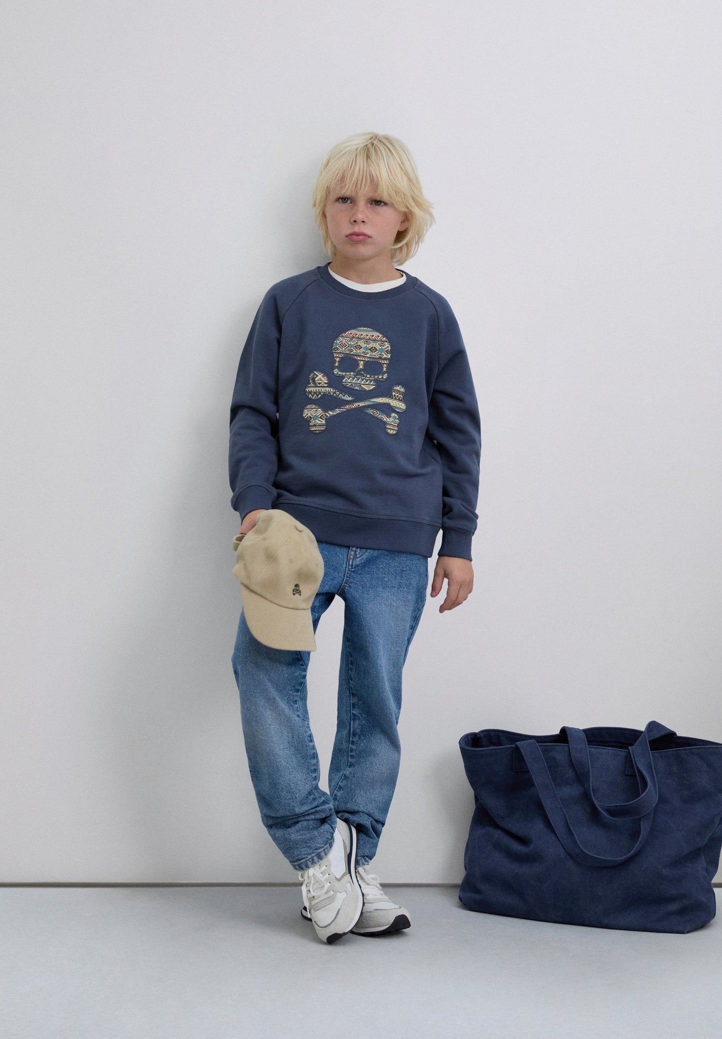 SWEAT MOTIF SKULL