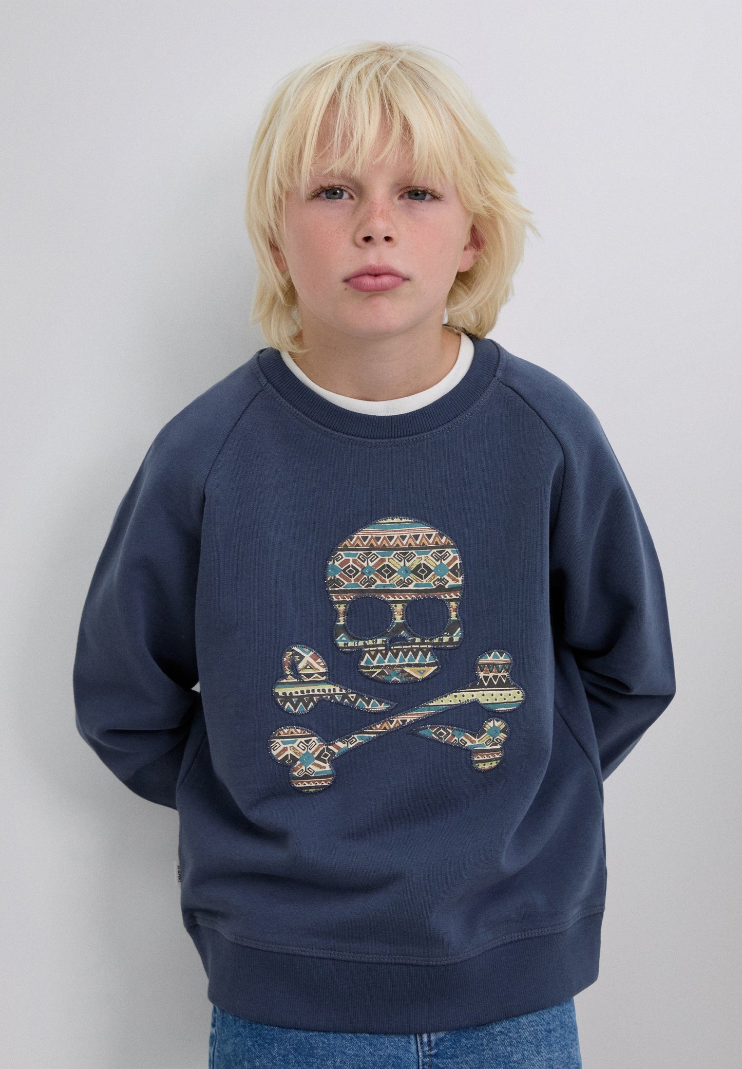 SWEAT MOTIF SKULL