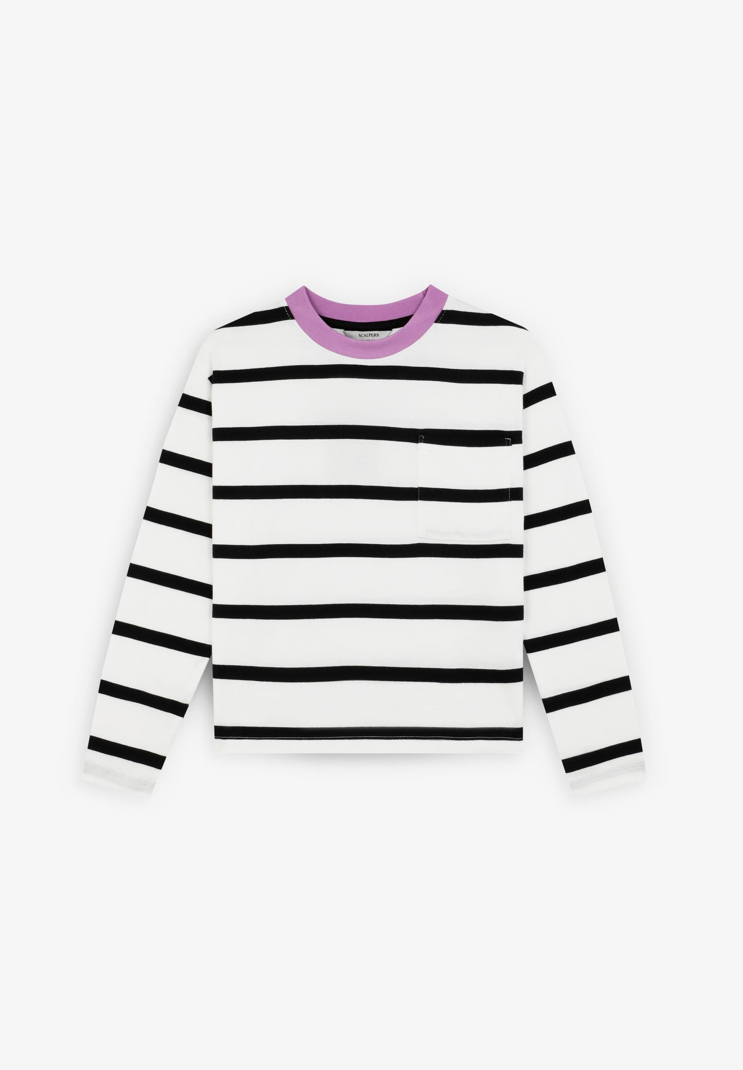 T-SHIRT STREPEN CONTRAST