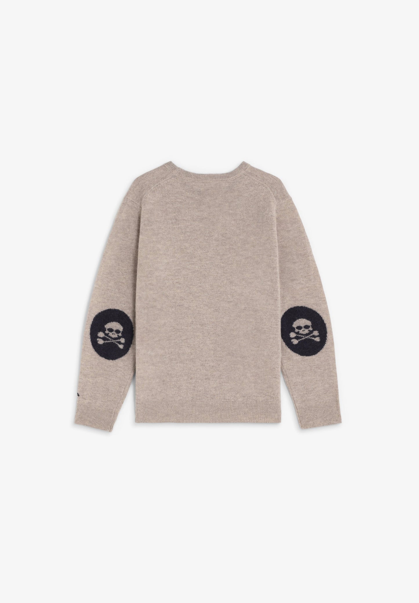 WOOL SWEATER WITH SKULL