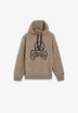 HOODED SKULL SWEATER