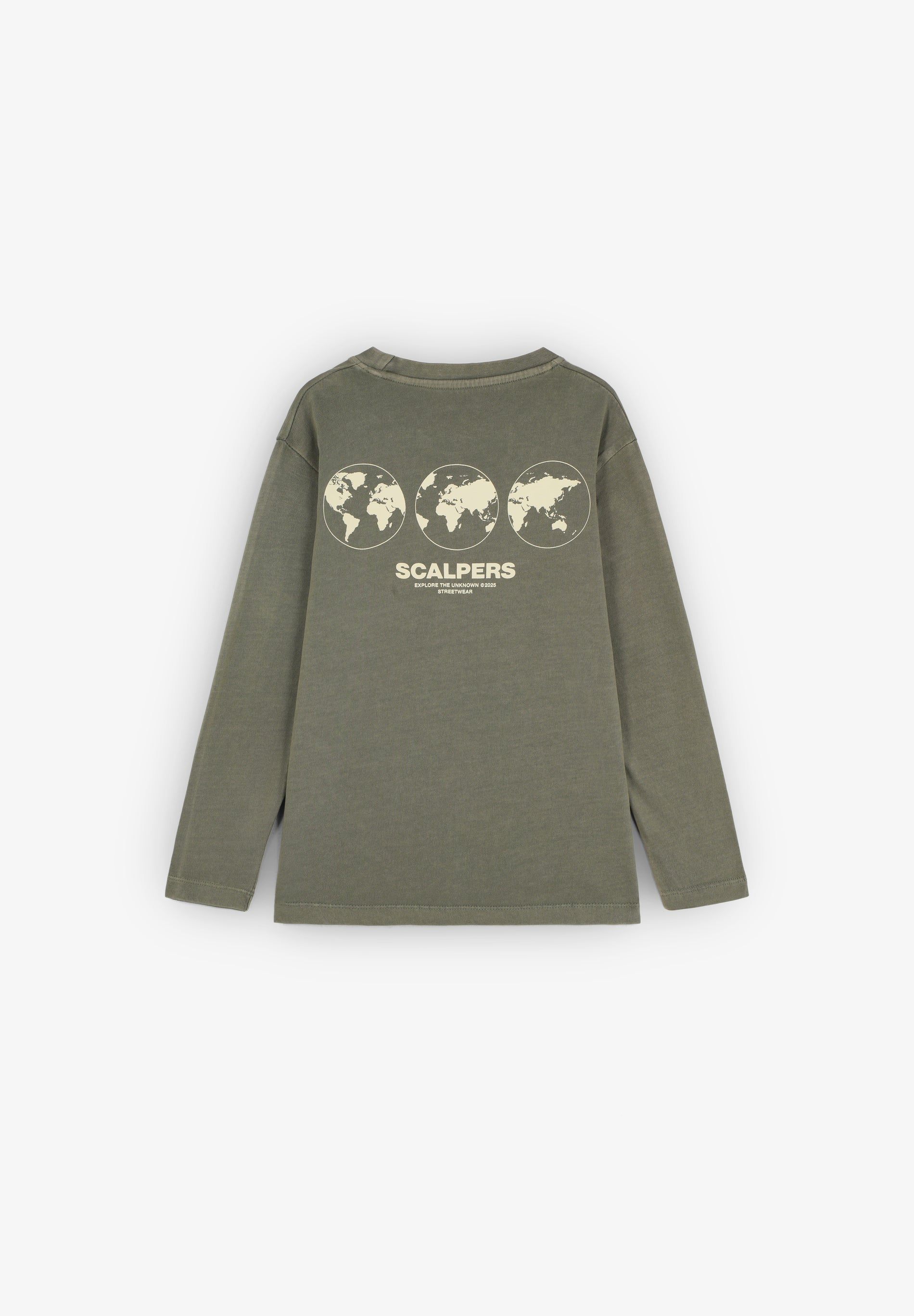 LANGÄRMELIGES T-SHIRT MIT PRINT