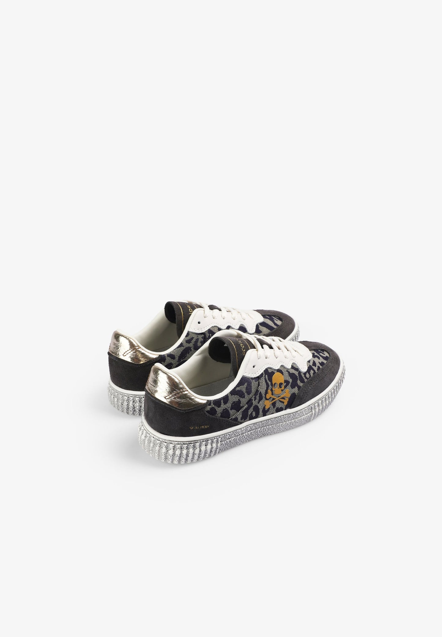 SNEAKERS DOODSHOOFD DIERENPRINT