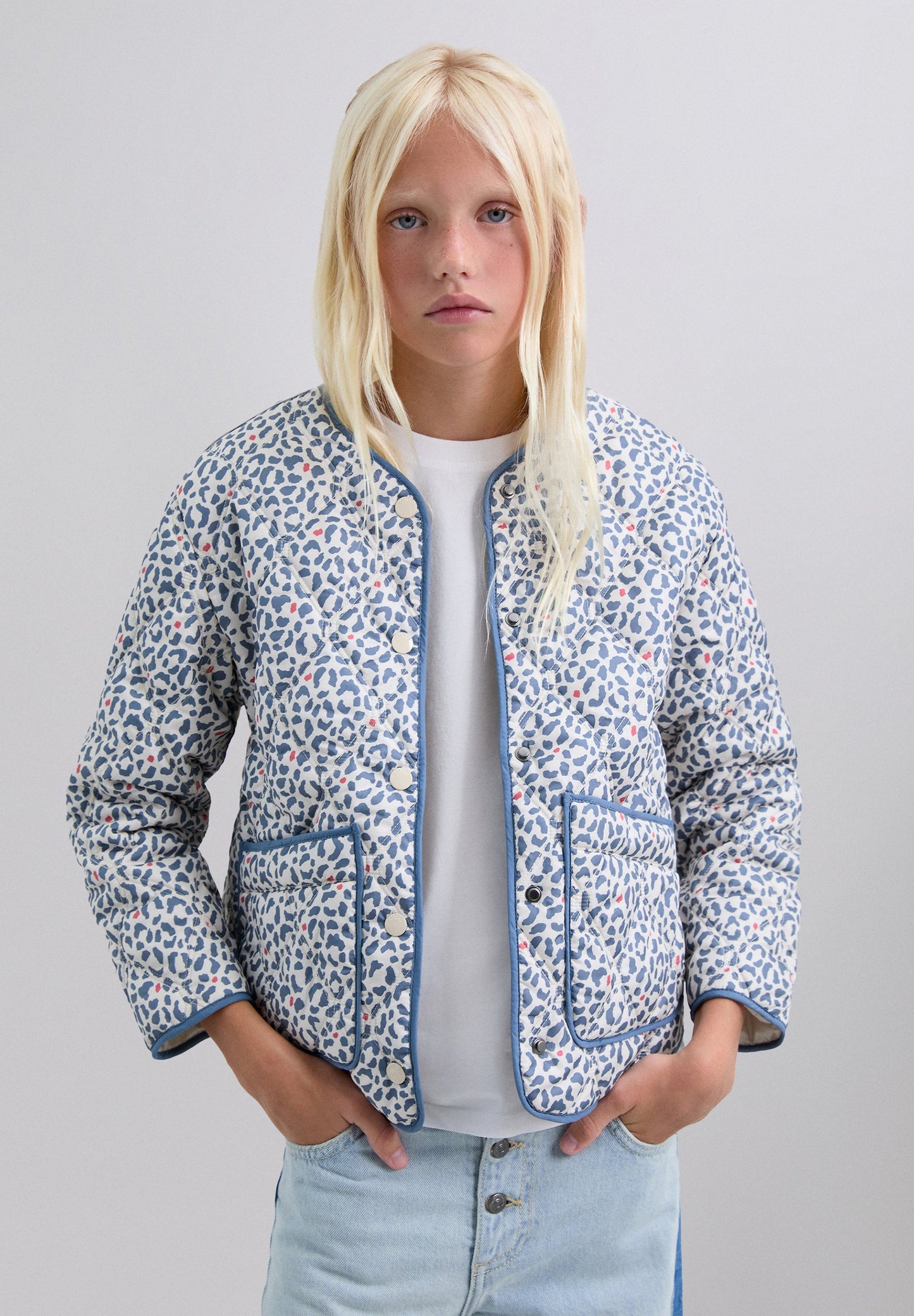 VESTE MATELASSÉE IMPRIMÉ ANIMAL