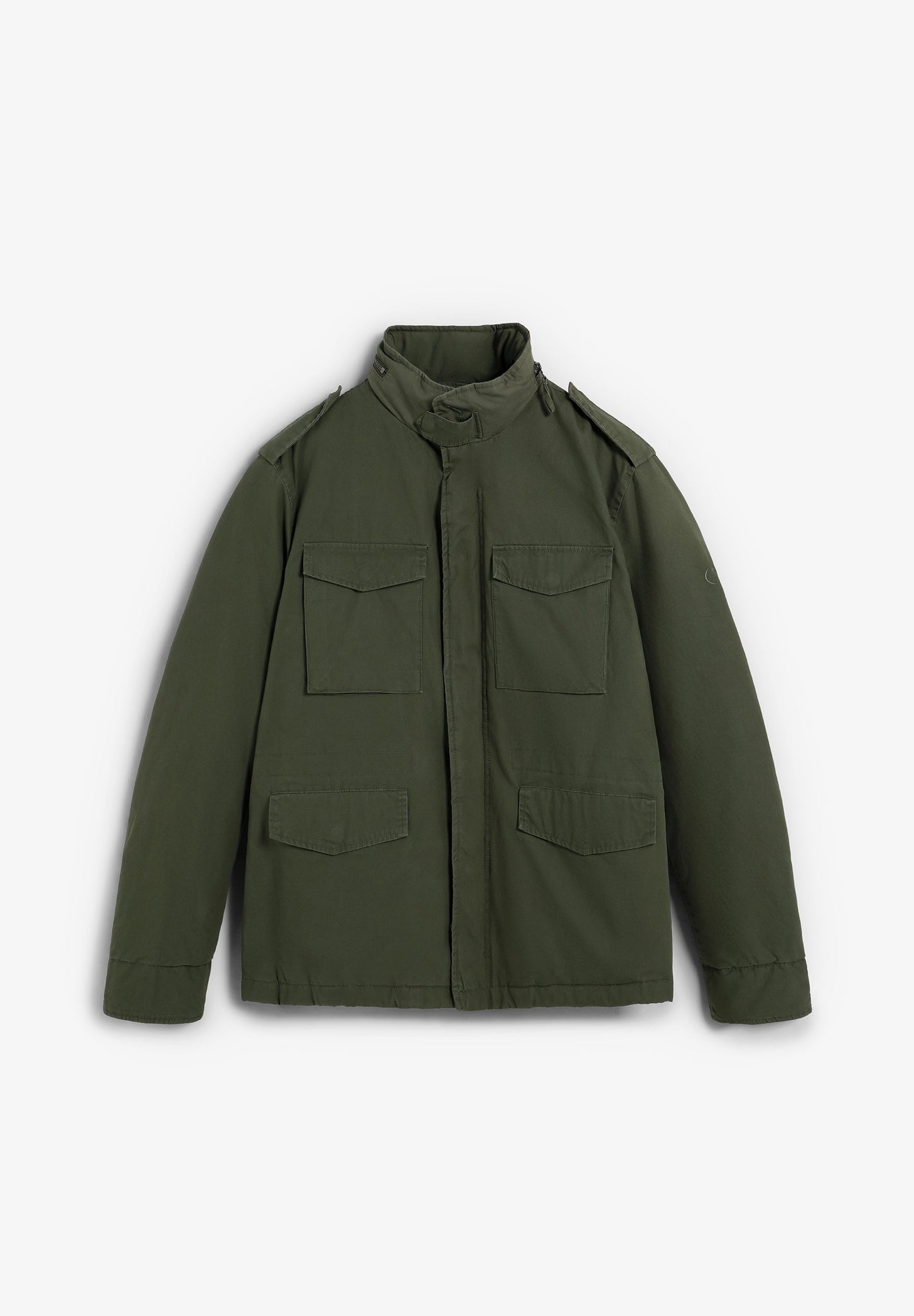 MILITARY-STYLE PARKA WITH HOOD