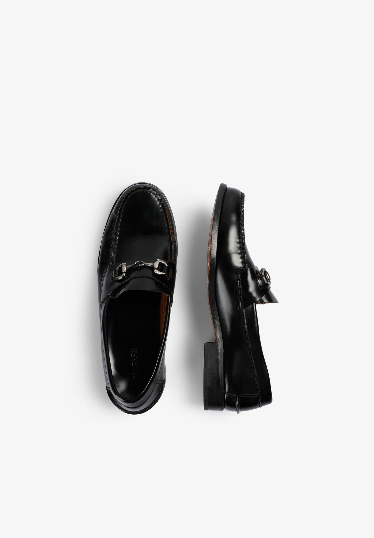MOCASSINS CUIR BOUCLE