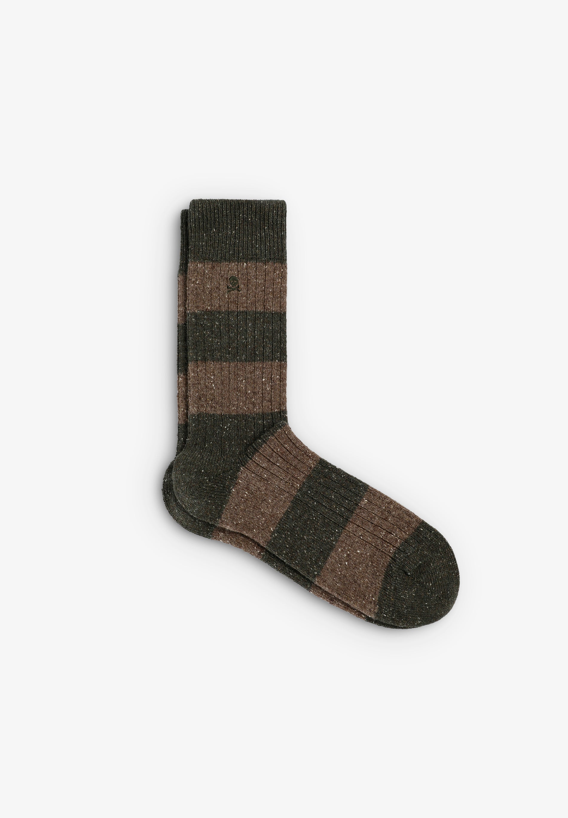 CHAUSSETTES LAINE RAYURES