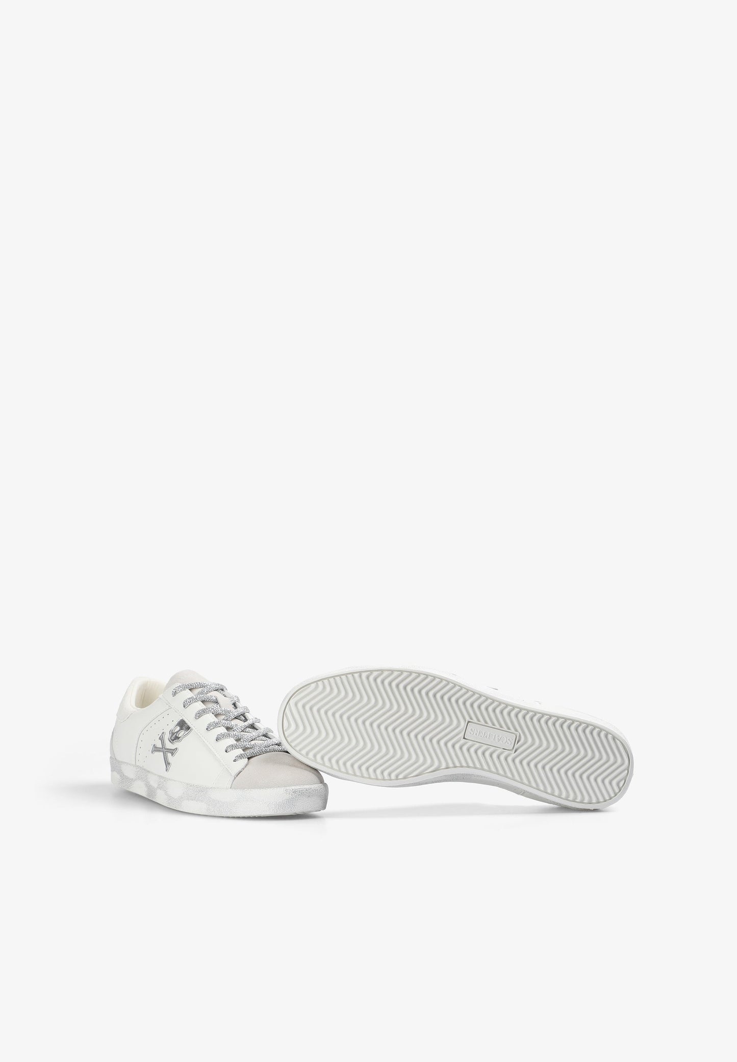 LEATHER SKULL SNEAKERS
