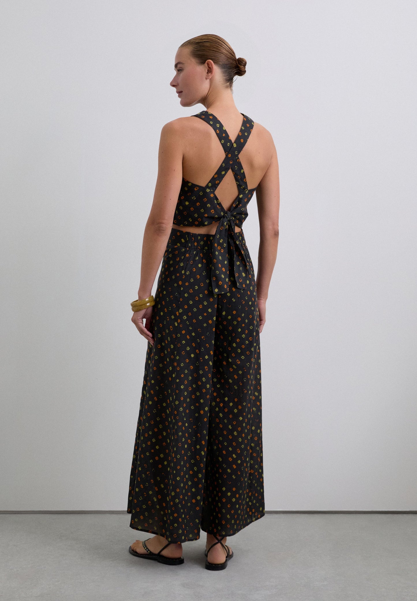 PANTALON IMPRIMÉ 100 % COTON