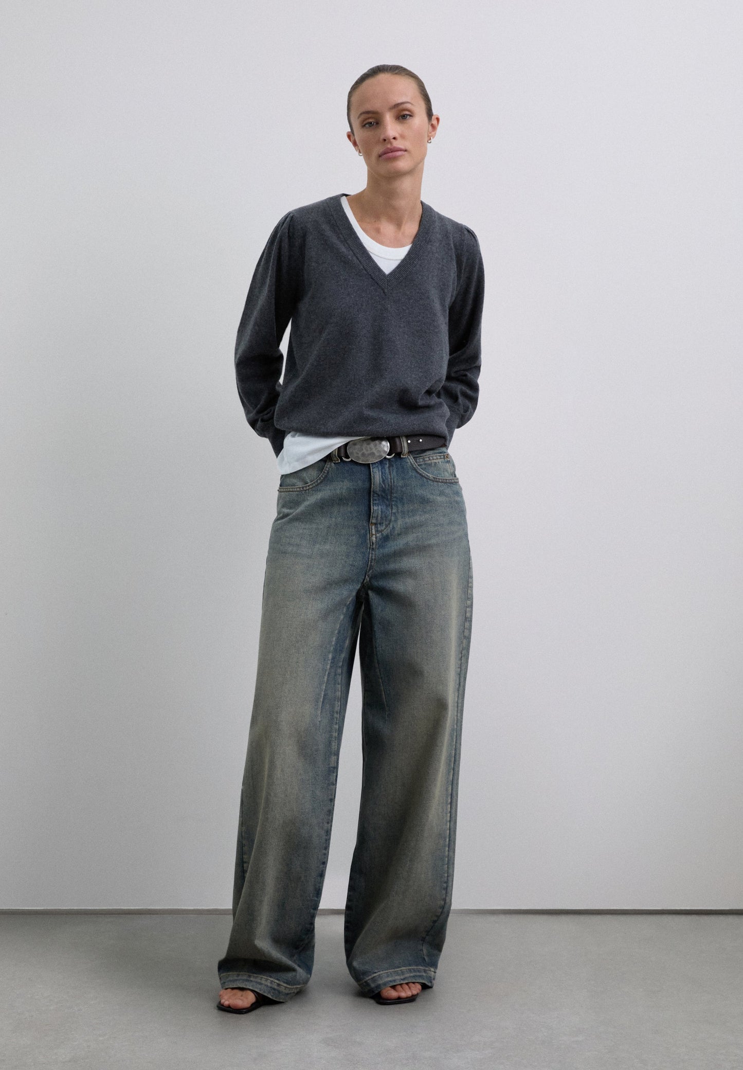 JEAN FULL LENGTH TAILLE HAUTE
