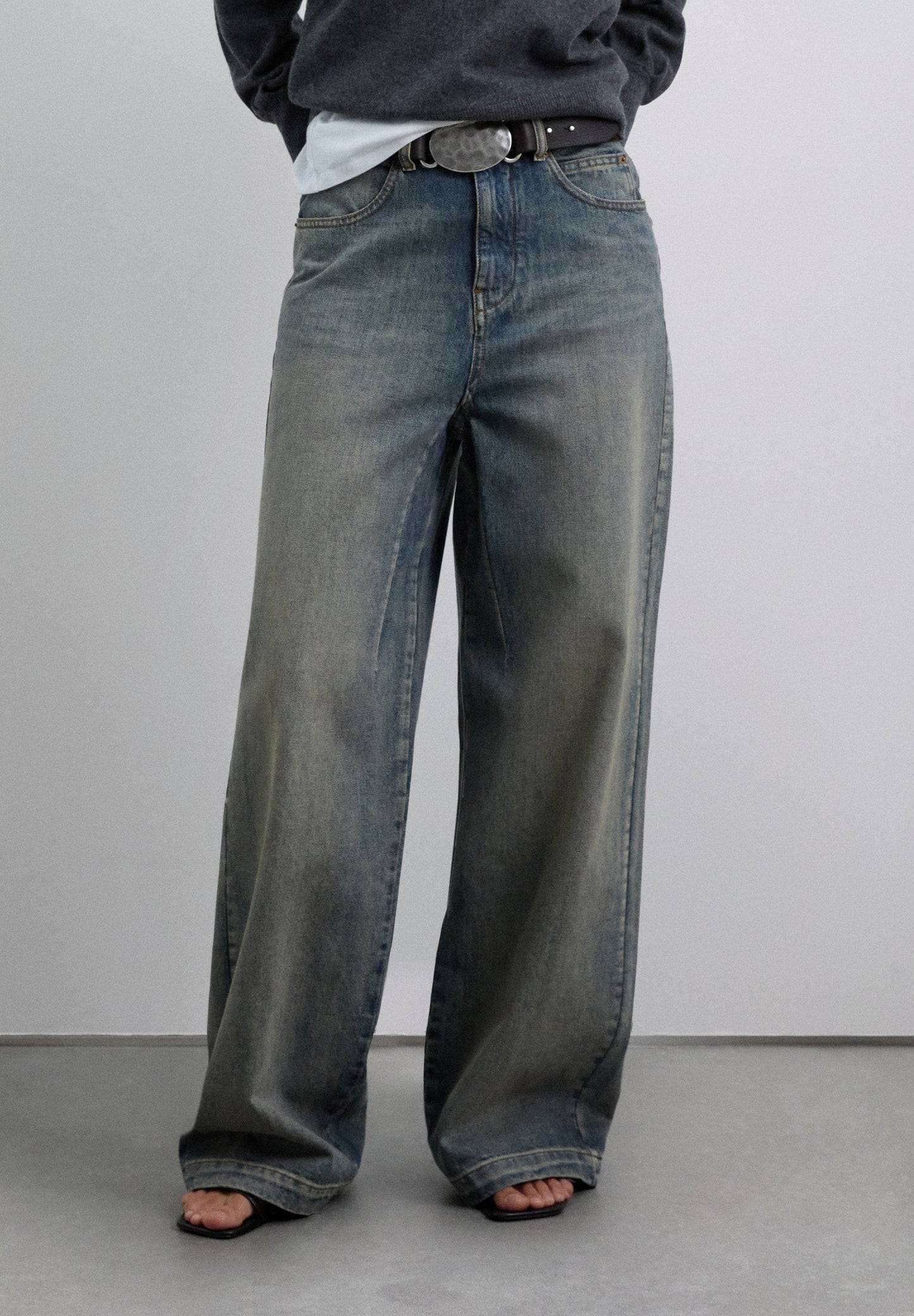 JEAN FULL LENGTH TAILLE HAUTE