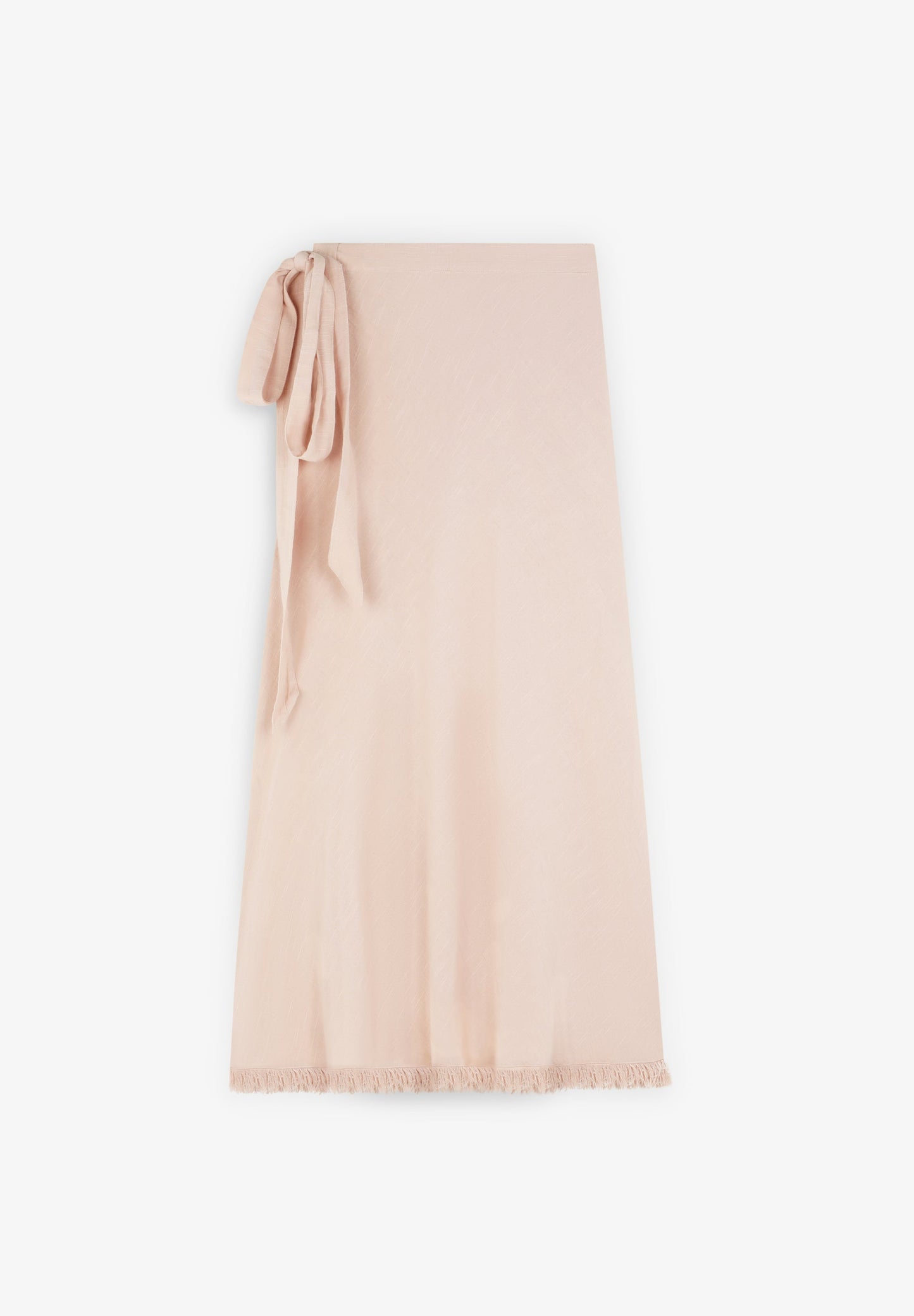 JUPE MIDI FRANGES