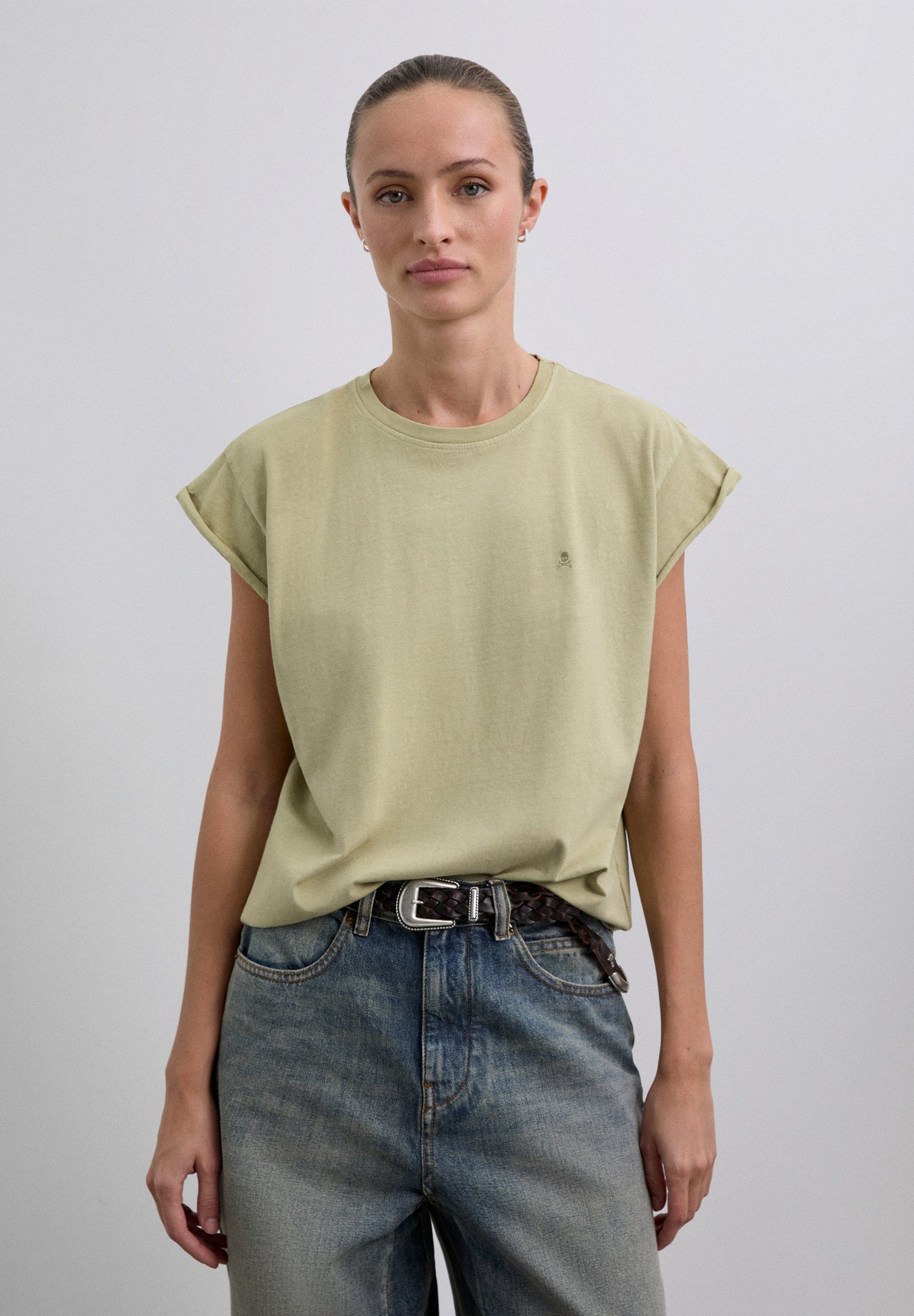BASIC SKULL T-SHIRT