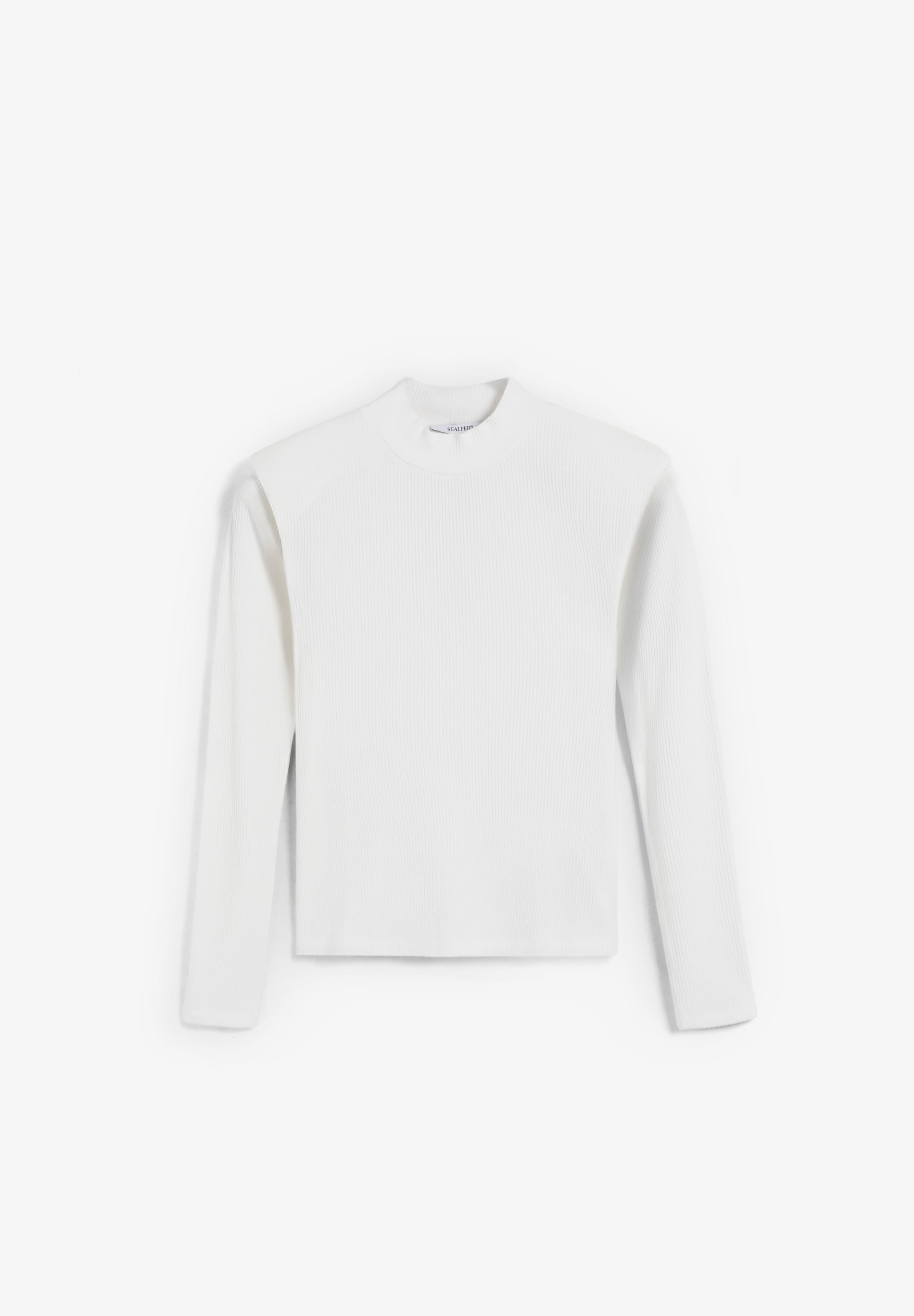 OBERTEIL MIT LANGEN ÄRMELN UND SCHULTERPOLSTER